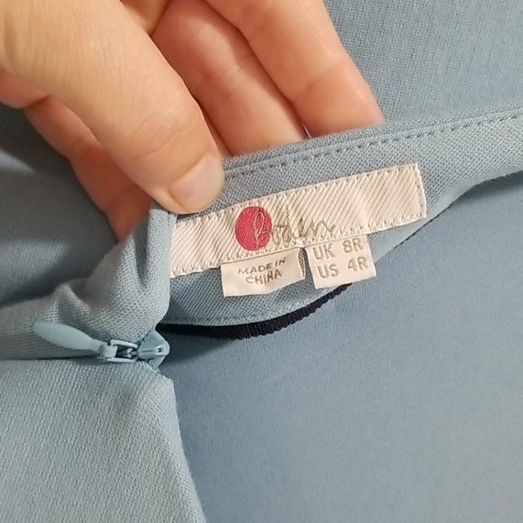 Boden Emma Ponte Blue Dress - Picture 6 of 7